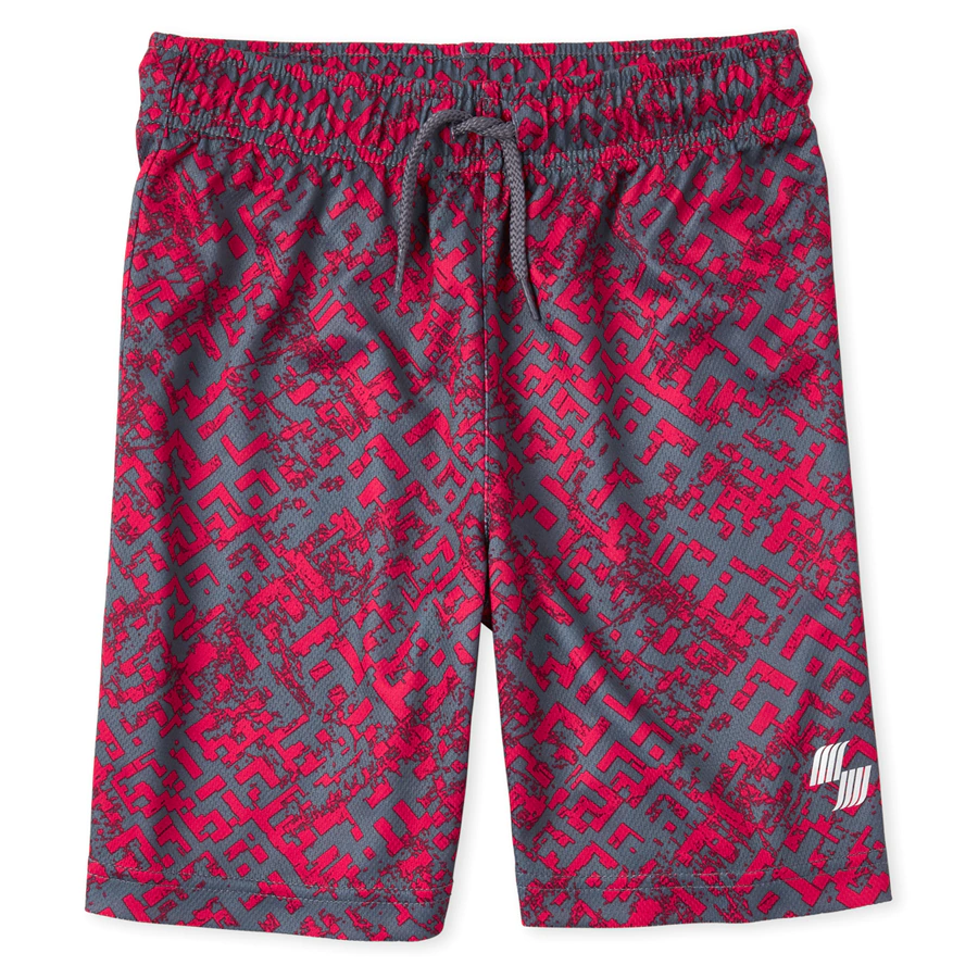 Boys Mix And Match Print Basketball Shorts3